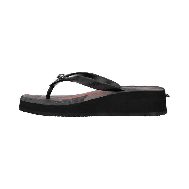Beach Cocktail Girl Mid Heel - Zwart