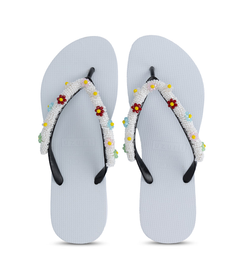 Flowery White Aby - Wit