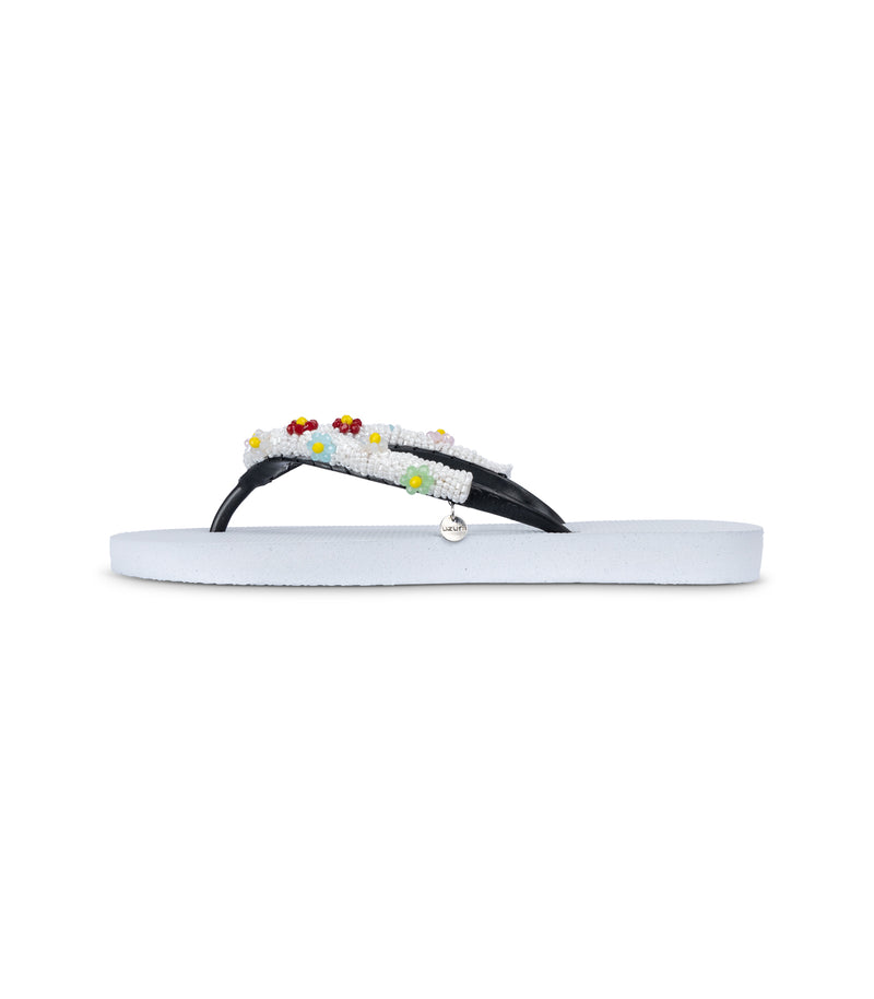 Flowery White Aby - Wit