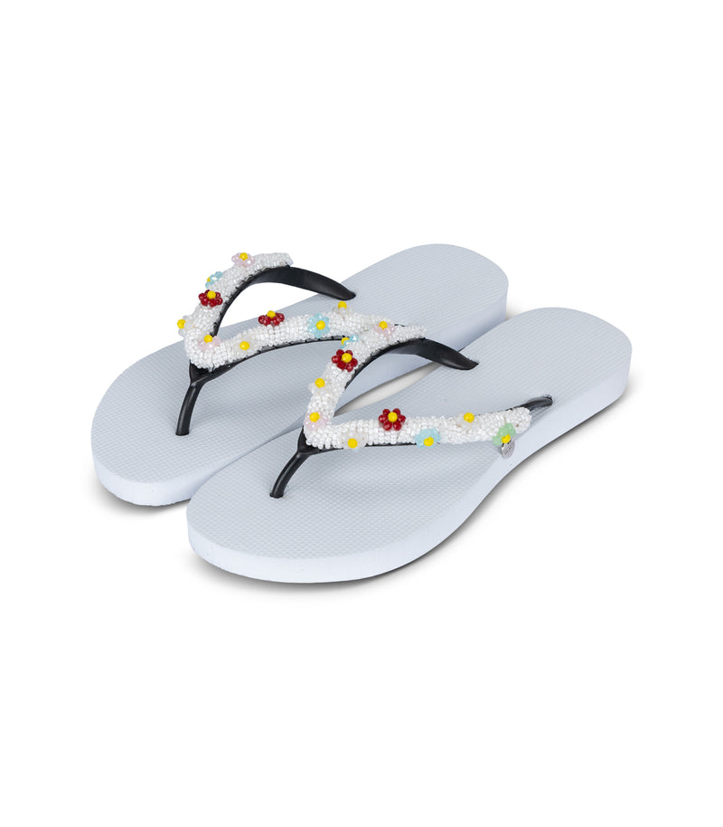 Flowery White Aby - Wit