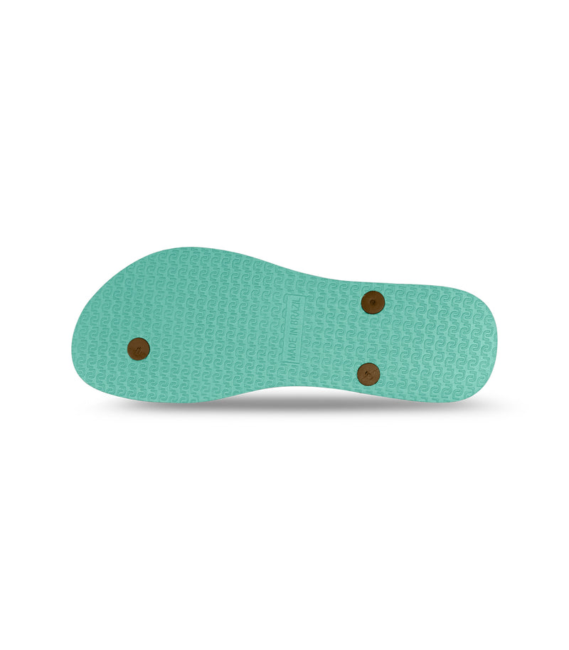 Gold Crocodile Switch - Mintgroen