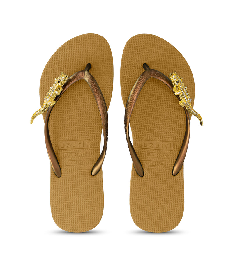 Gold Crocodile Switch - Oker