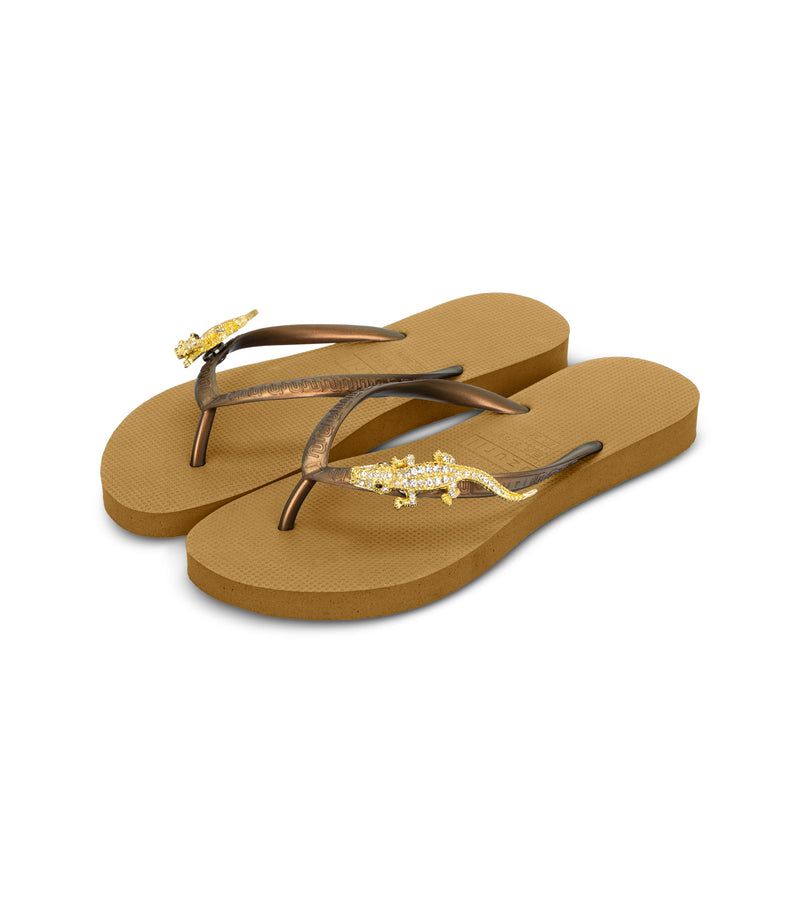 Gold Crocodile Switch - Oker