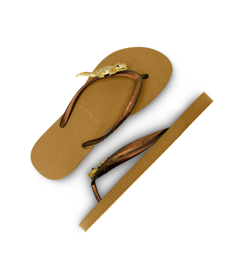 Gold Crocodile Switch - Oker