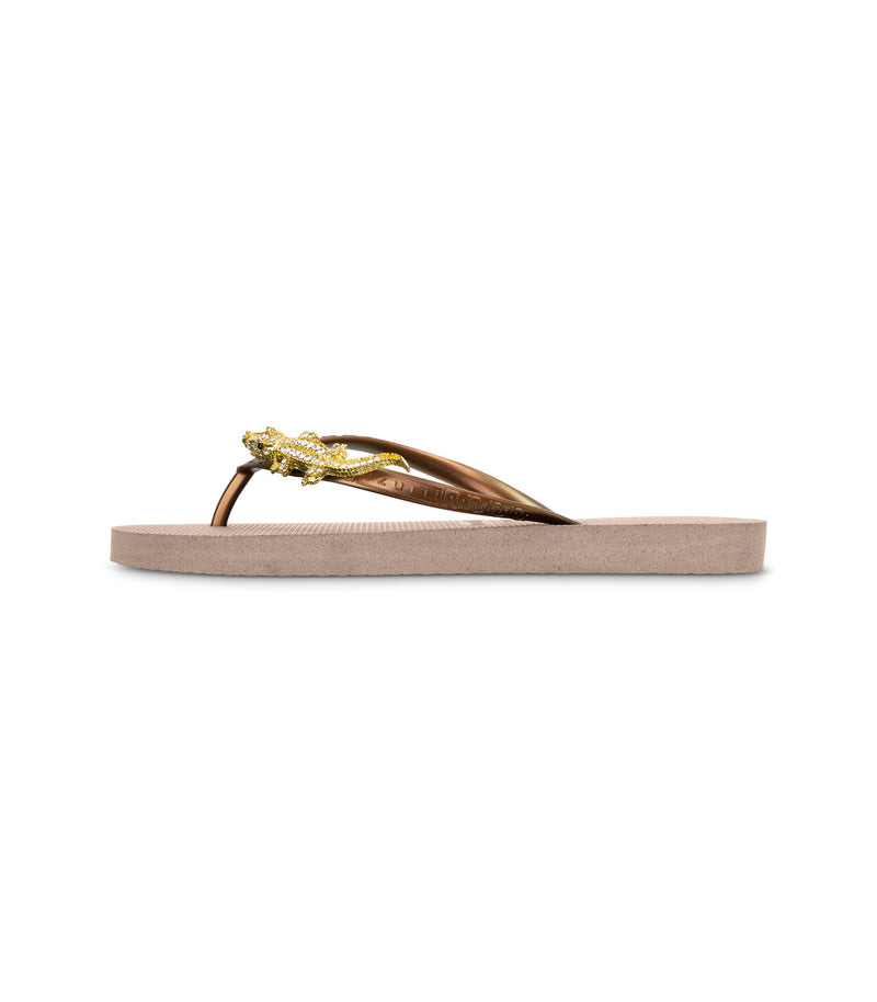 Gold Crocodile Switch - Zand