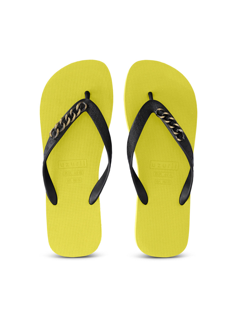 Gold Small - Neon Lime