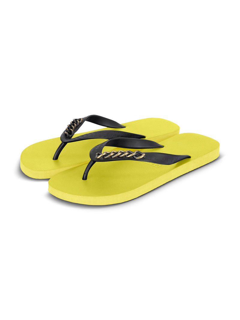 Gold Small - Neon Lime