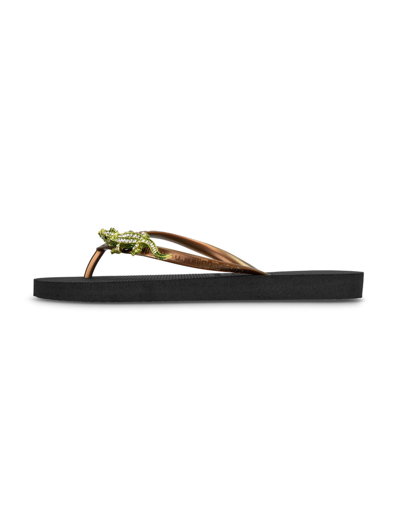 Green Crocodile Switch - Zwart