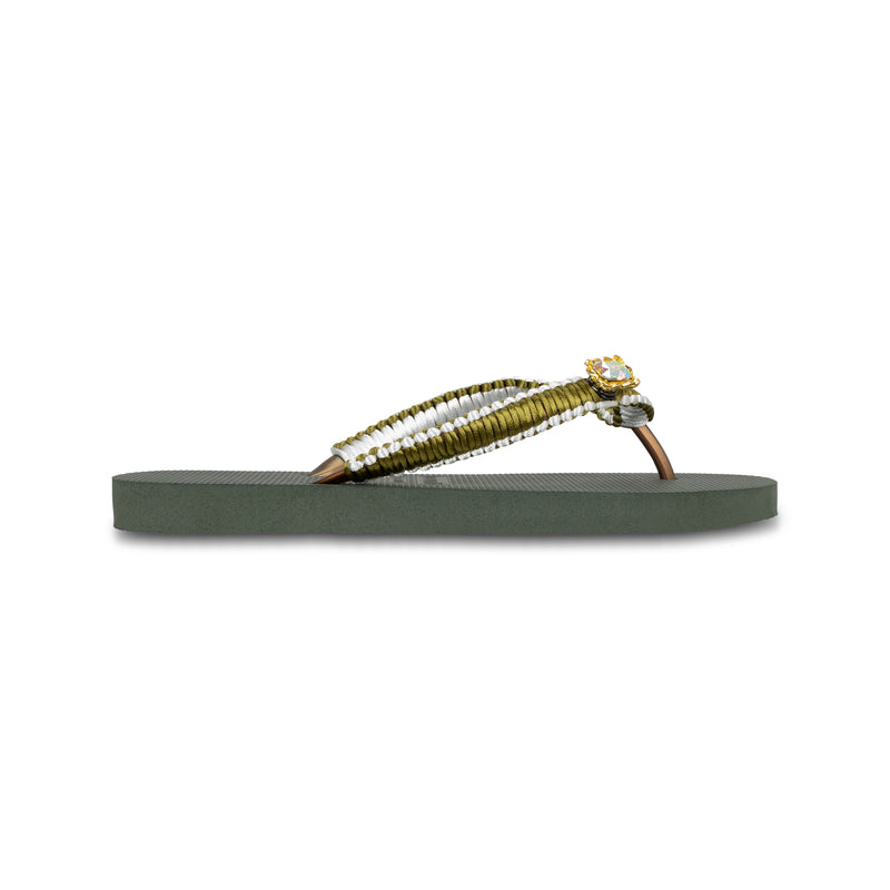 Green Macrame Switch - Army Green