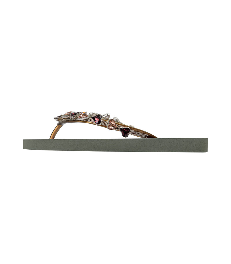 Heart Bronze - Legergroen