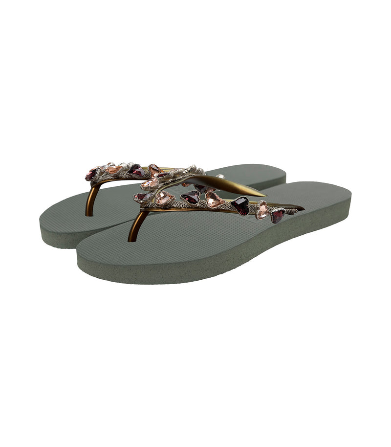 Heart Bronze - Legergroen