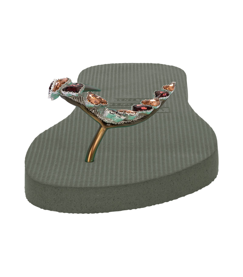 Heart Bronze - Legergroen