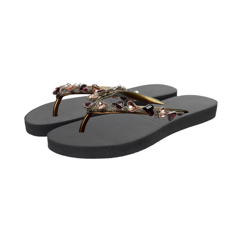 Heart Bronze - Zwart