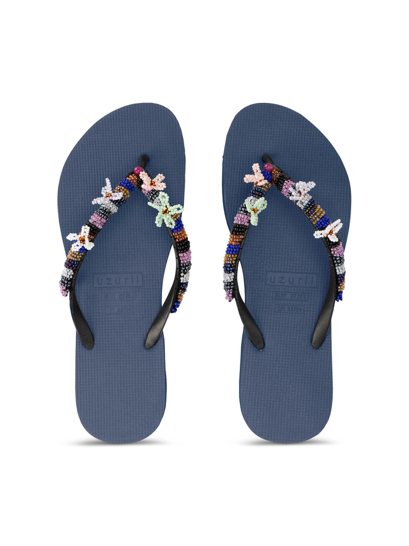 Las Dalias Blue - Marineblauw