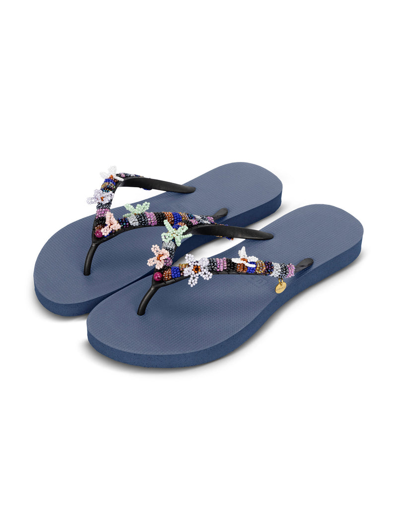 Las Dalias Blue - Marineblauw