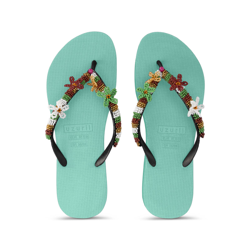 Las Dalias Gold - Mintgroen