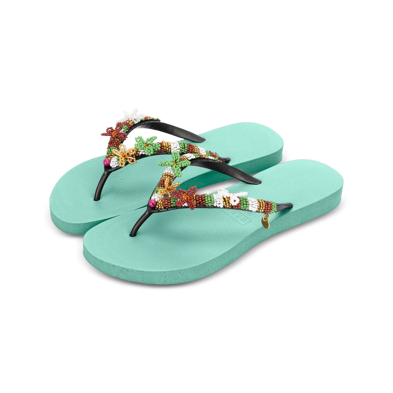 Las Dalias Gold - Mintgroen