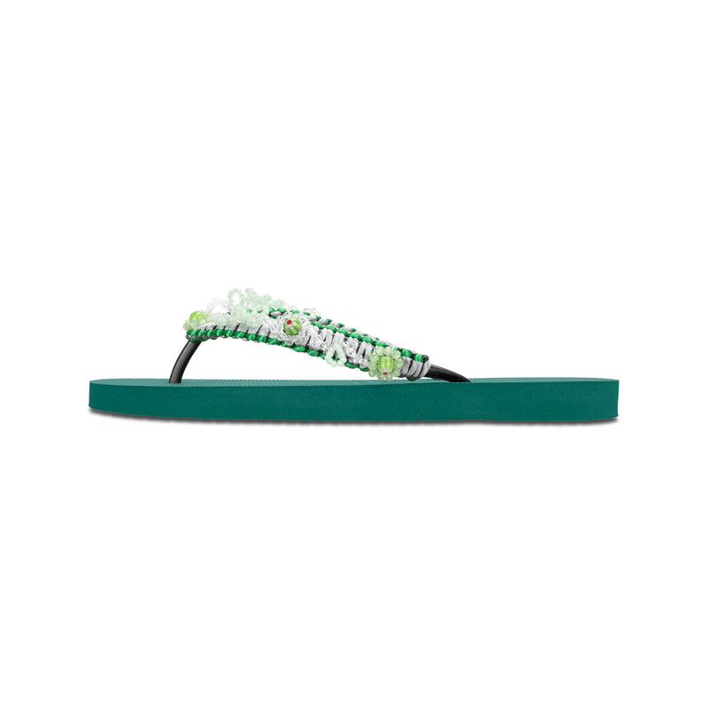 Macrame Green Blossom - Bosgroen