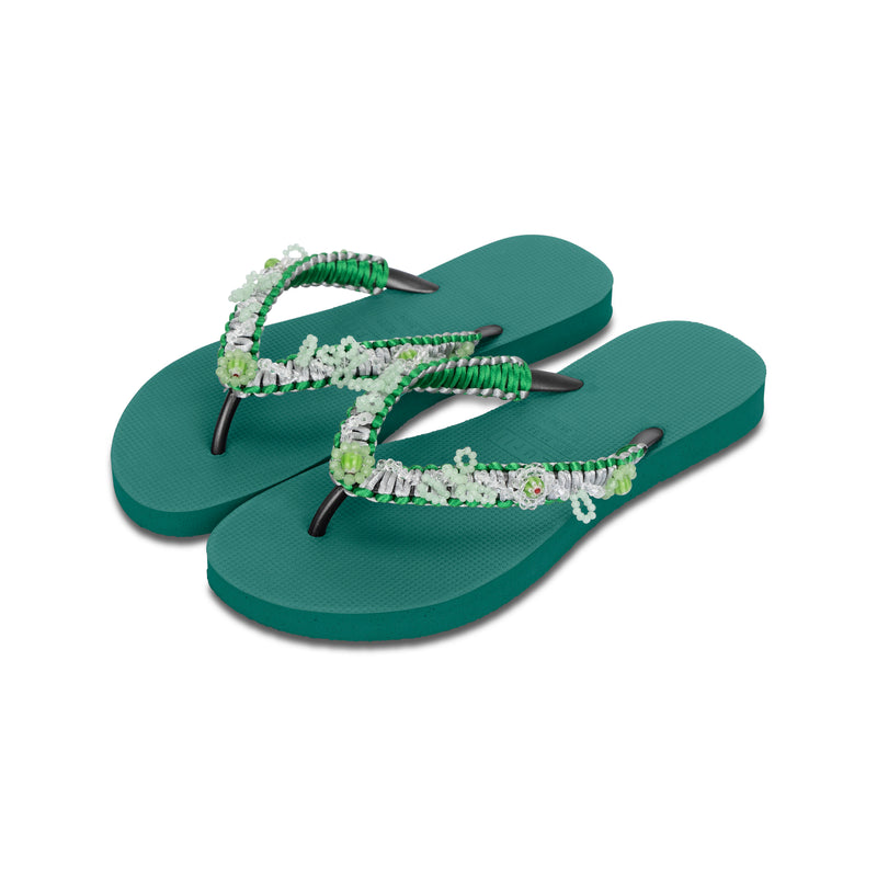 Macrame Green Blossom - Bosgroen