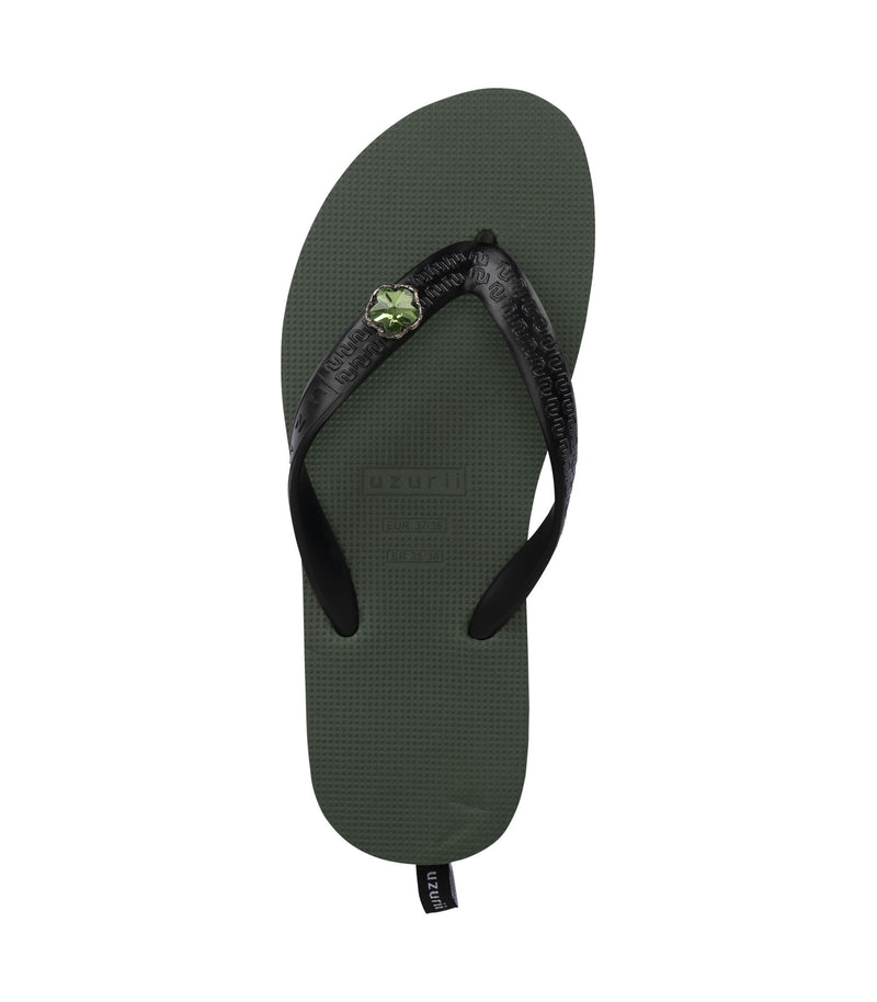 Mondriaan Switch Mid Heel - Legergroen
