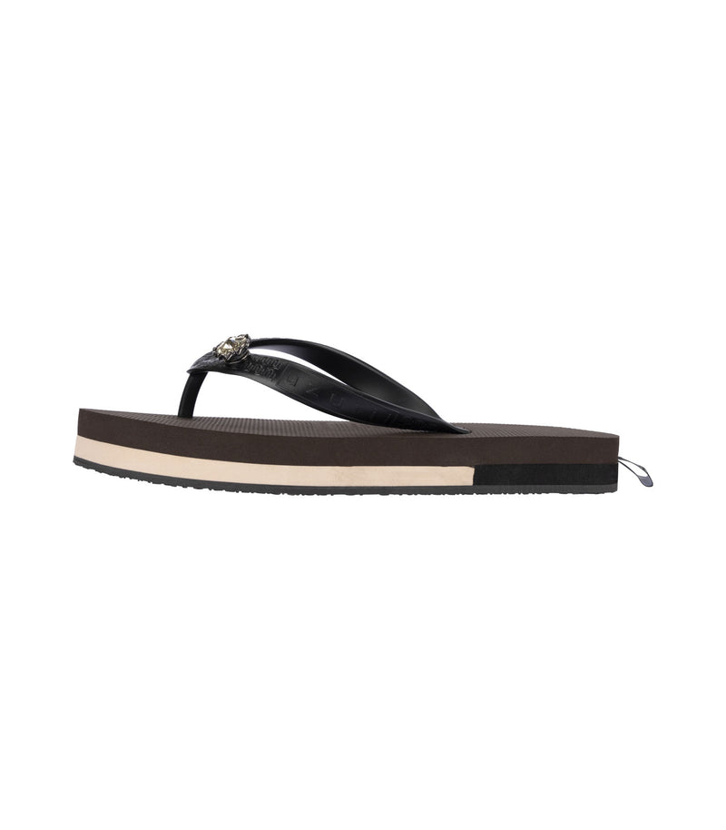 Mondriaan Switch Mid Heel - Koffie