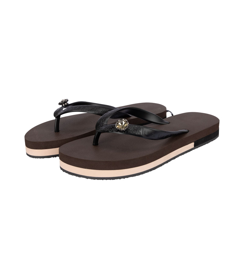 Mondriaan Switch Mid Heel - Koffie