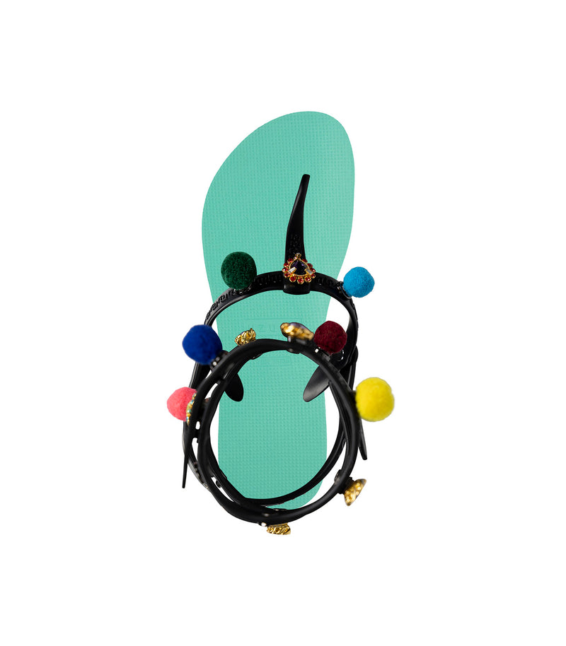 Mystique Pompom - Mintgroen