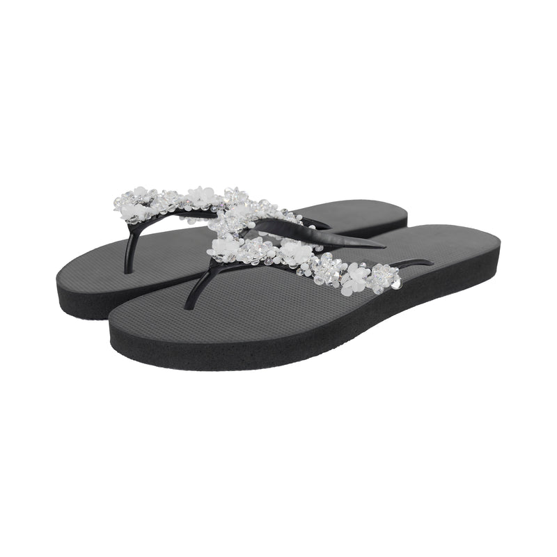 Precious Bloom White - Zwart