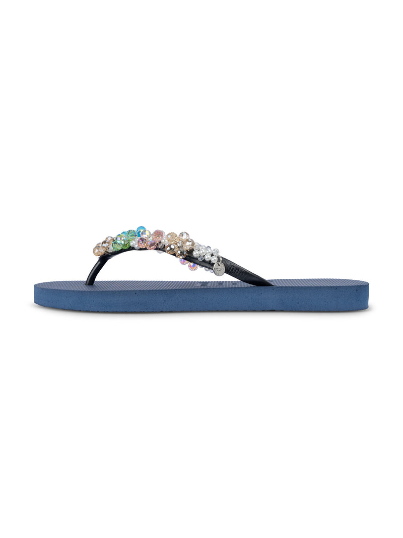 Precious Colorful Bloom - Marineblauw
