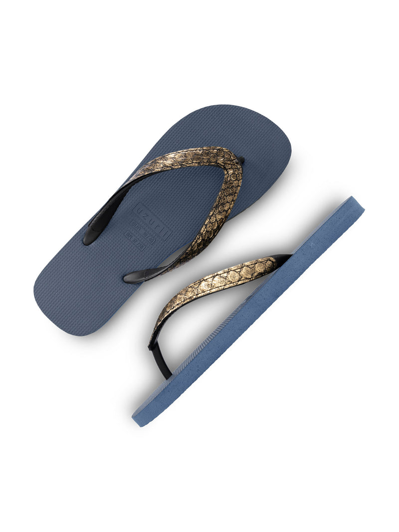 Python Bronze - Marineblauw