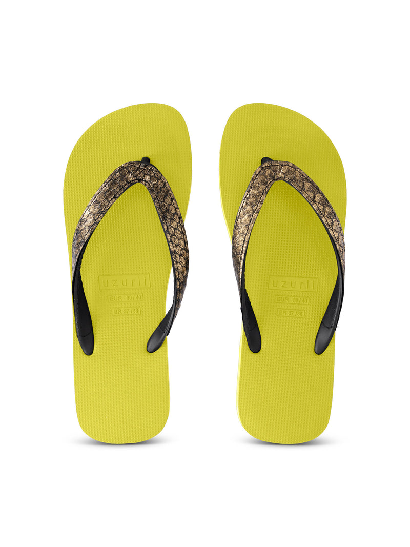 Python Bronze - Neon Lime