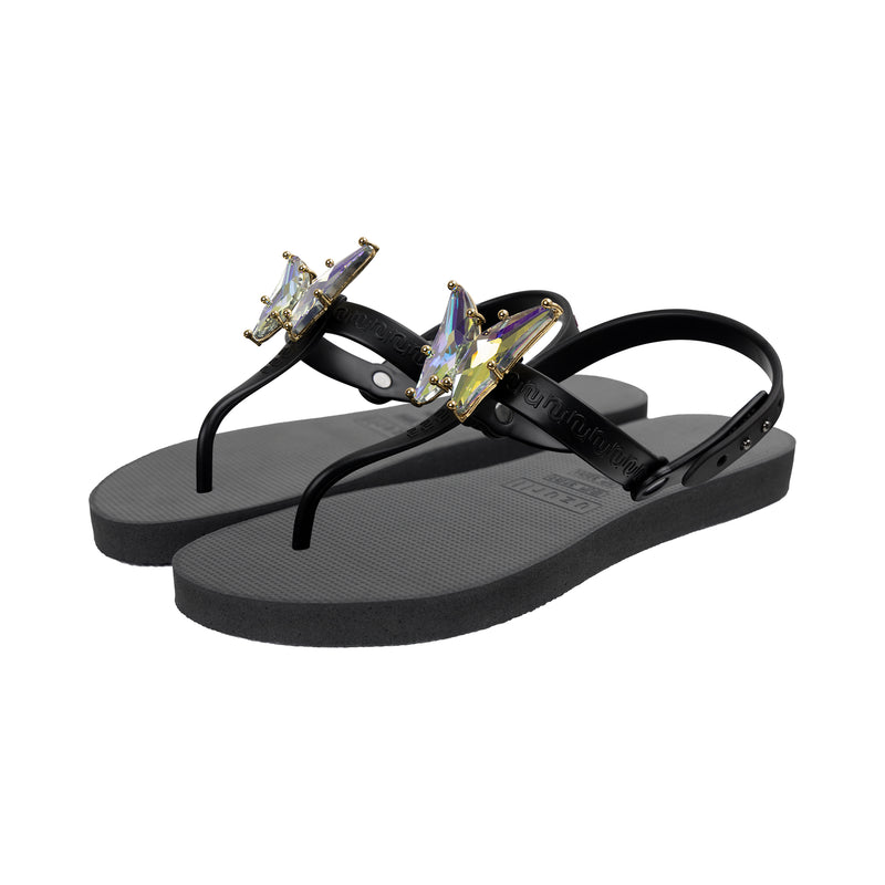 Selena Butterfly Chrystal - Zwart