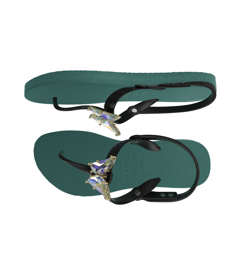 Selena Butterfly Chrystal - Bosgroen