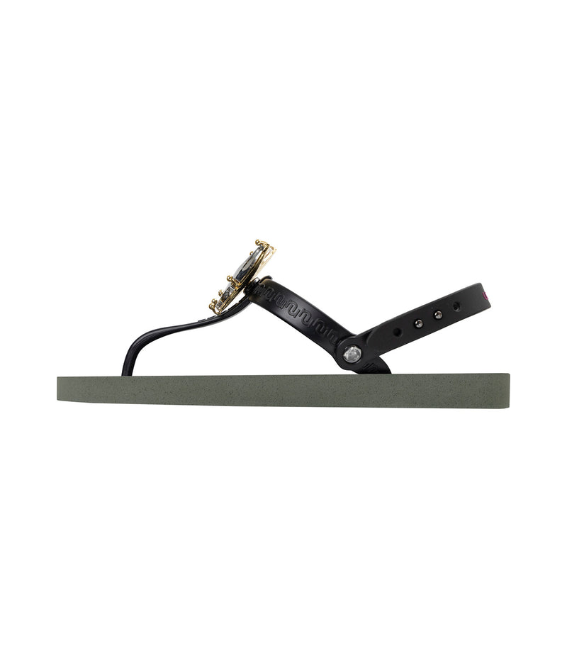 Selena Butterfly Silver - Legergroen