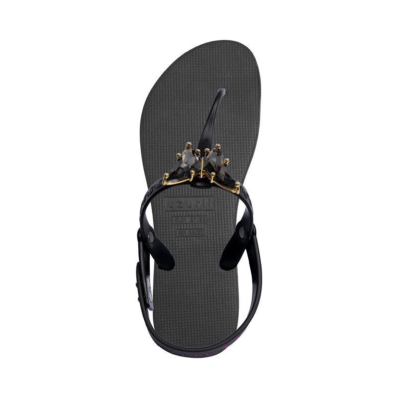 Selena Butterfly Silver - Zwart
