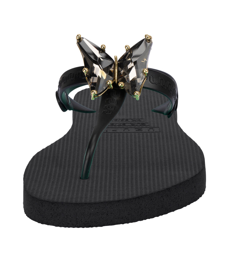 Selena Butterfly Silver - Zwart