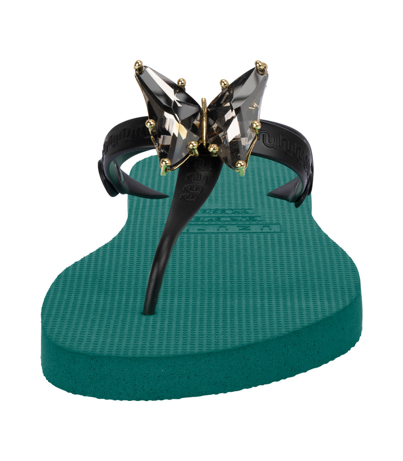 Selena Butterfly Silver - Bosgroen
