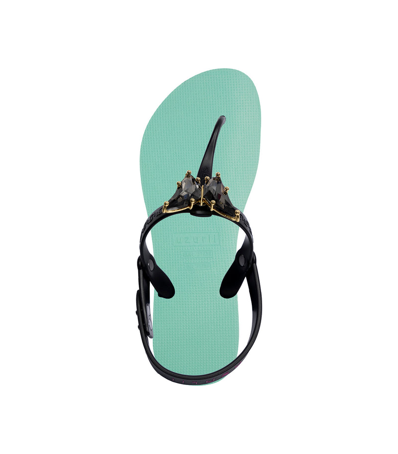 Selena Butterfly Silver - Mintgroen
