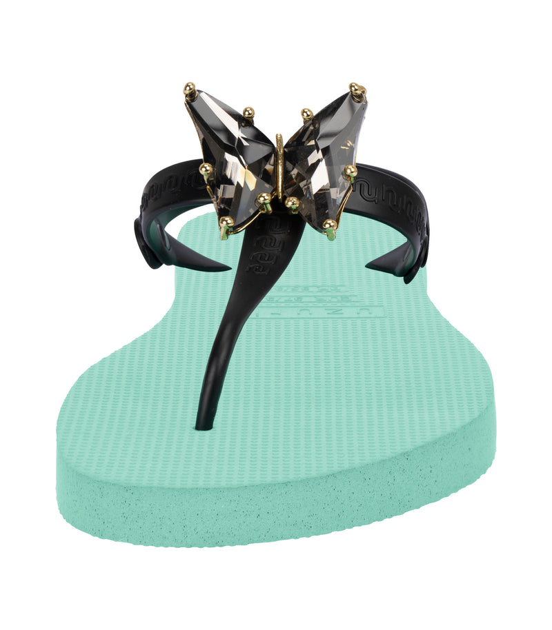 Selena Butterfly Silver - Mintgroen
