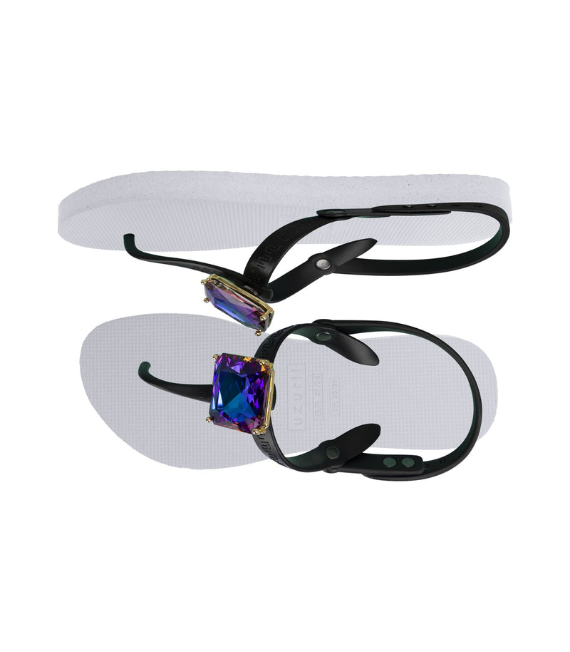 Selena Diamond Blue - Wit