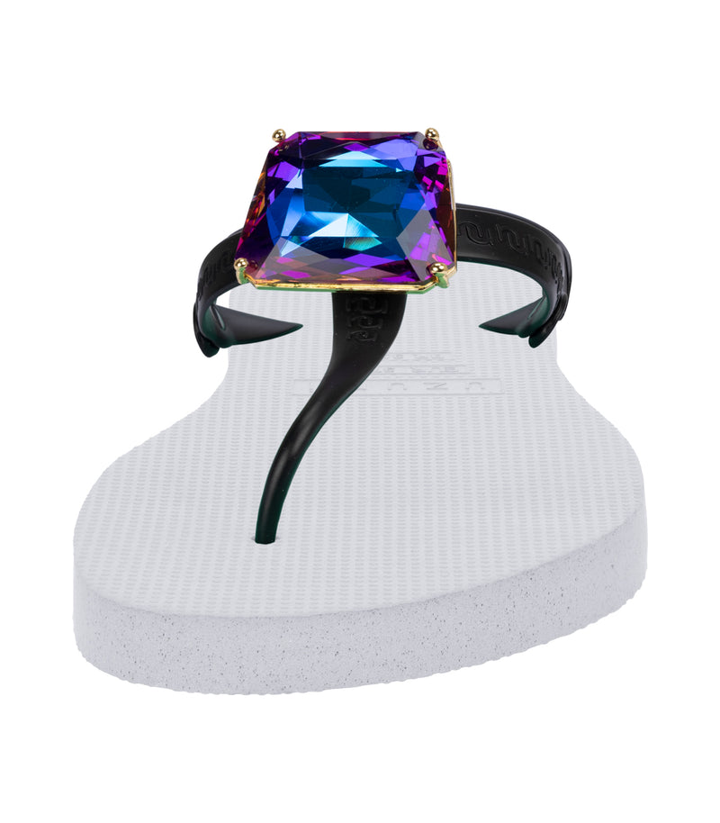 Selena Diamond Blue - Wit