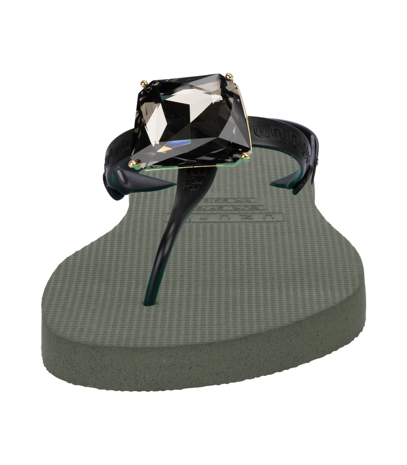 Selena Diamond Silver - Legergroen