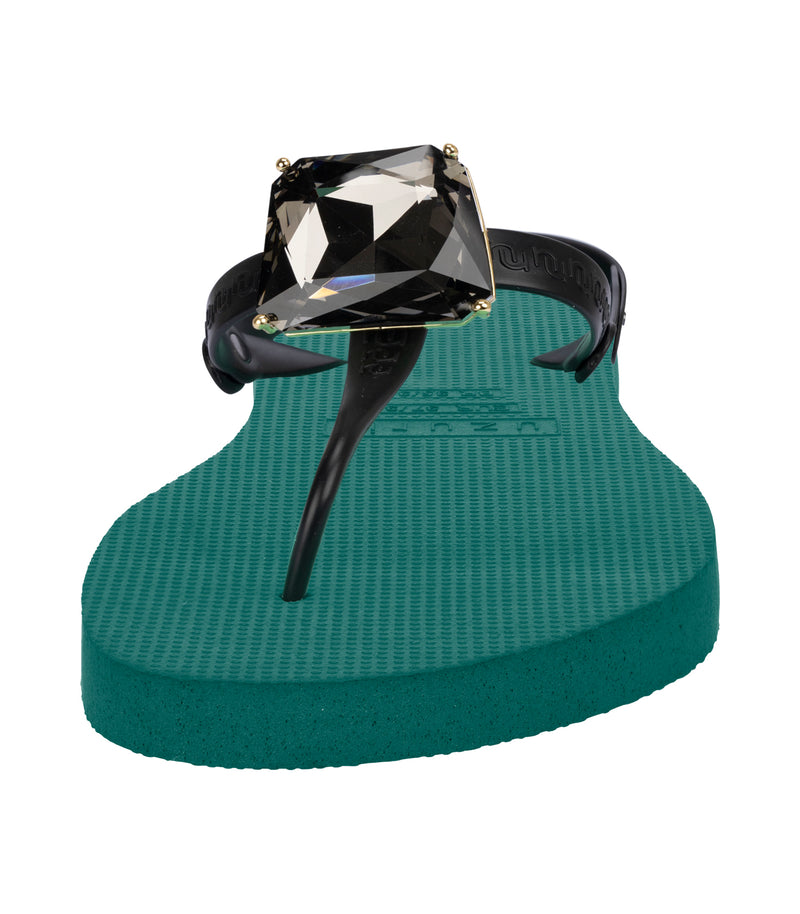 Selena Diamond Silver - Bosgroen