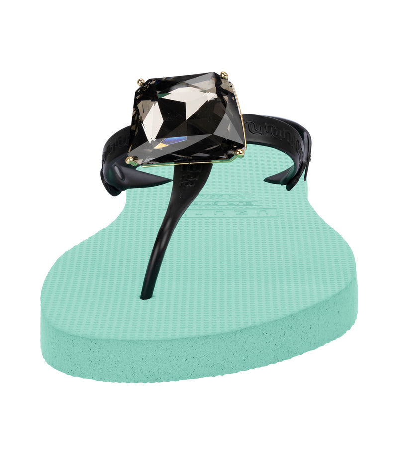 Selena Diamond Silver - Mintgroen