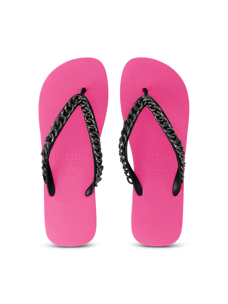 Silver Large - Neon Roze