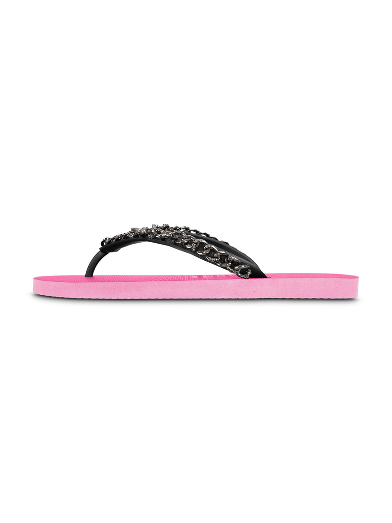 Silver Large - Neon Roze