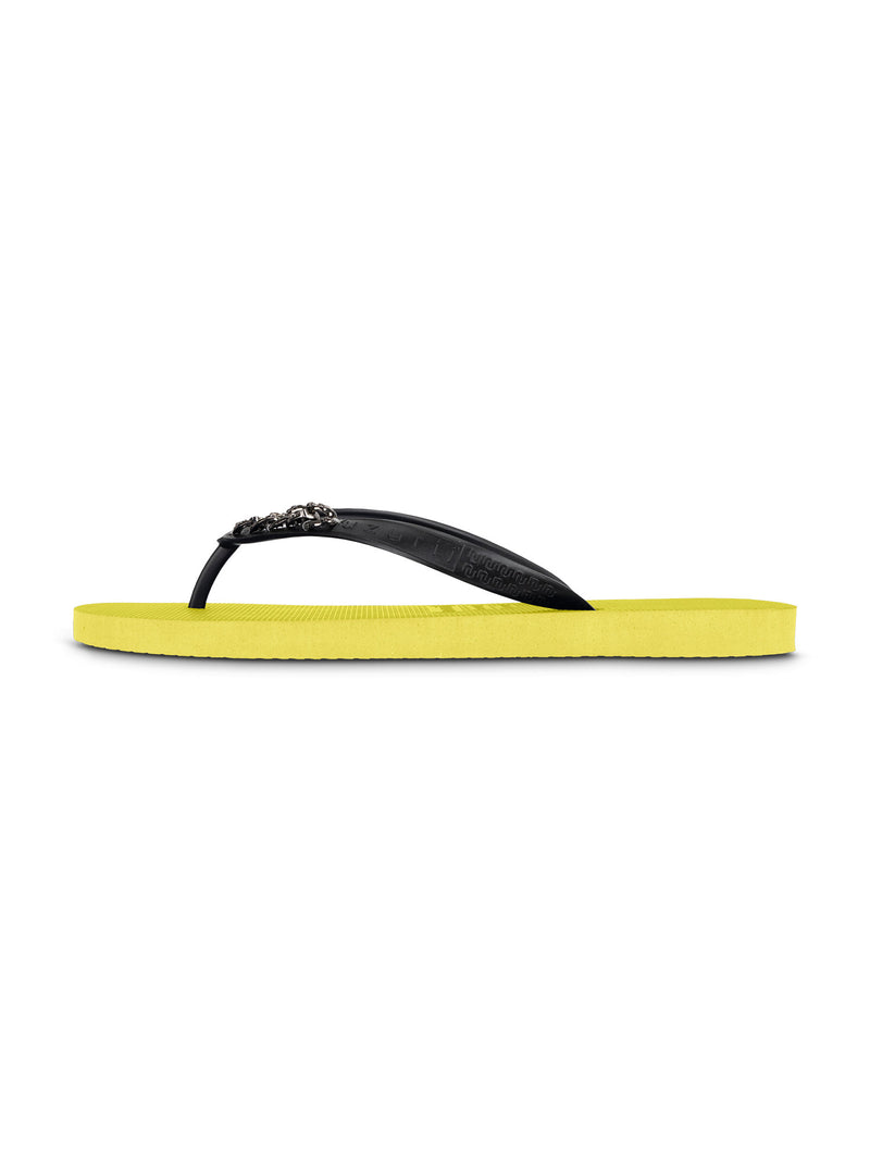 Silver Small - Neon Lime