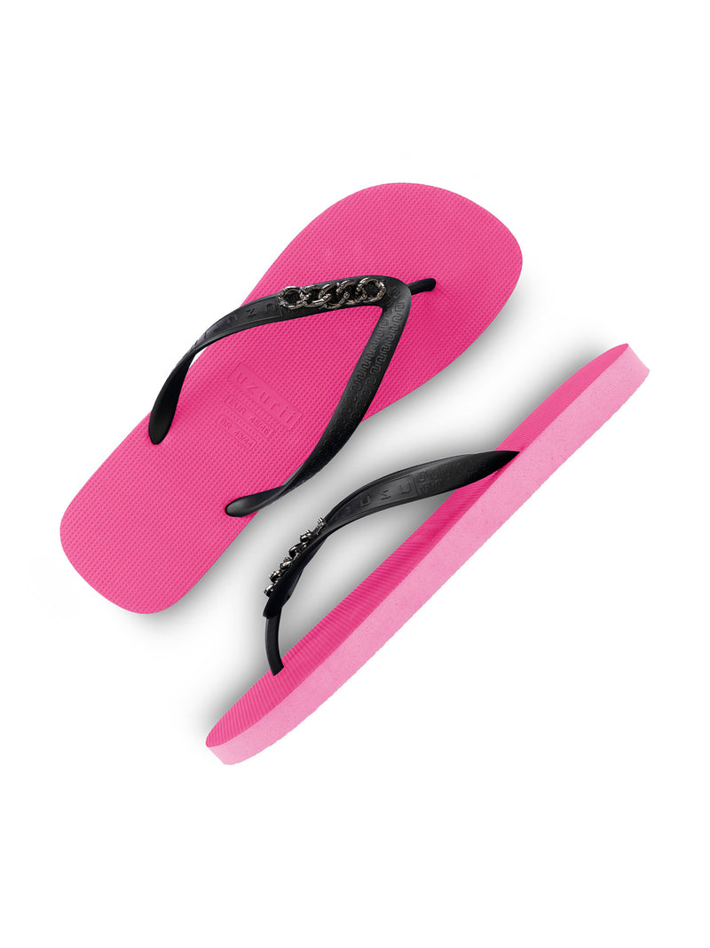 Silver Small - Neon Roze